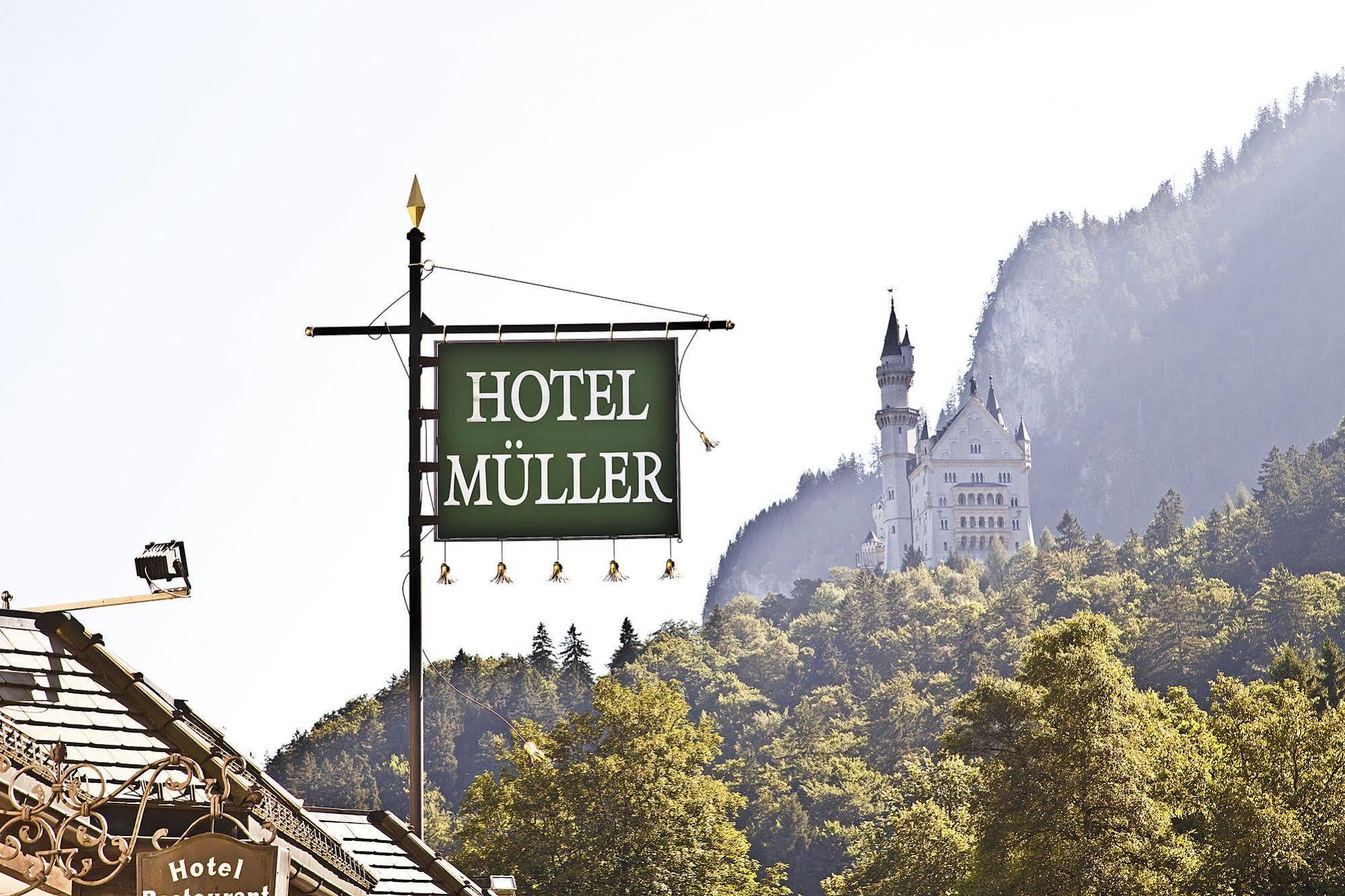 Hotel Müller Hohenschwangau Exterior foto