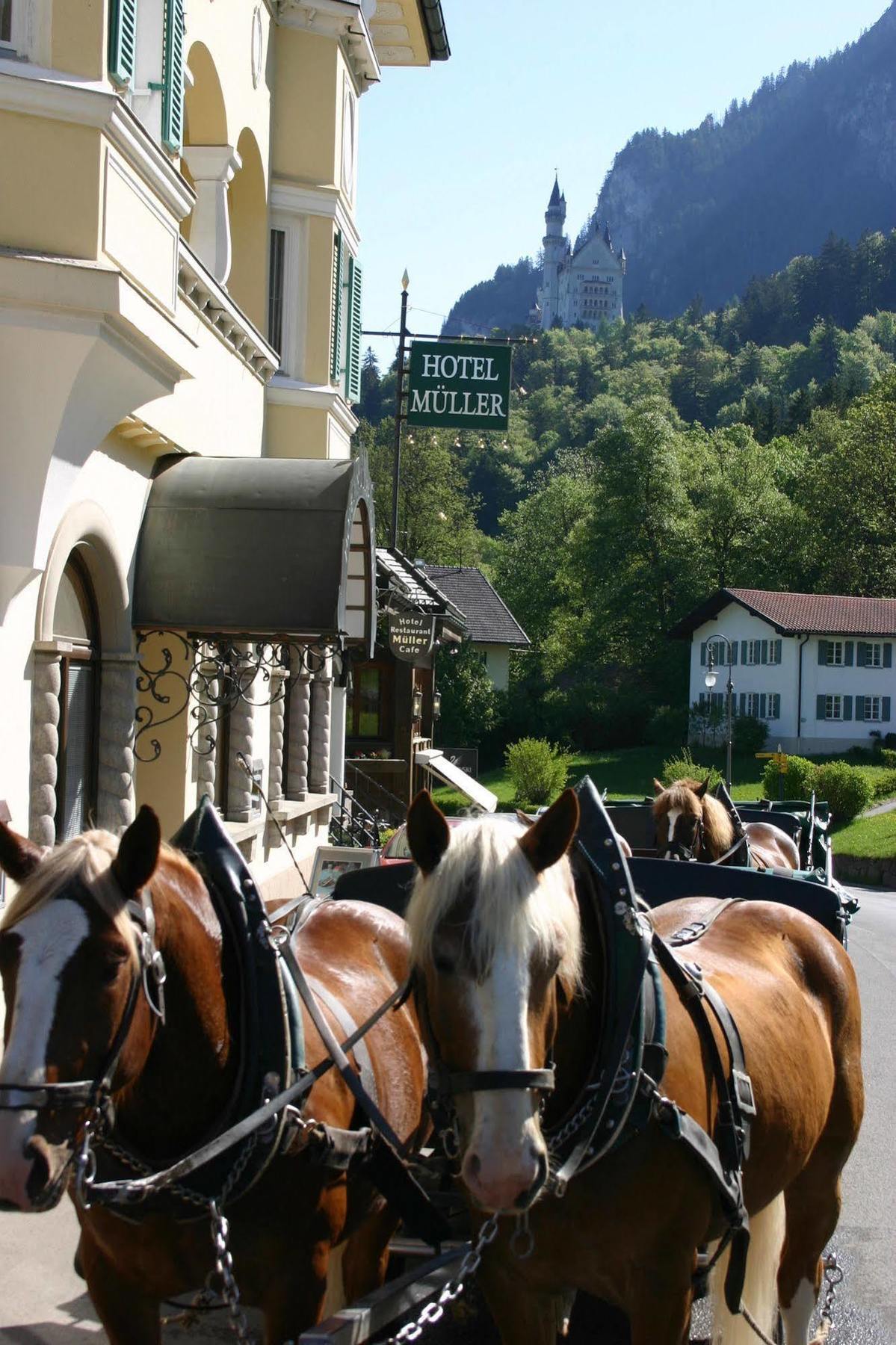 Hotel Müller Hohenschwangau Exterior foto