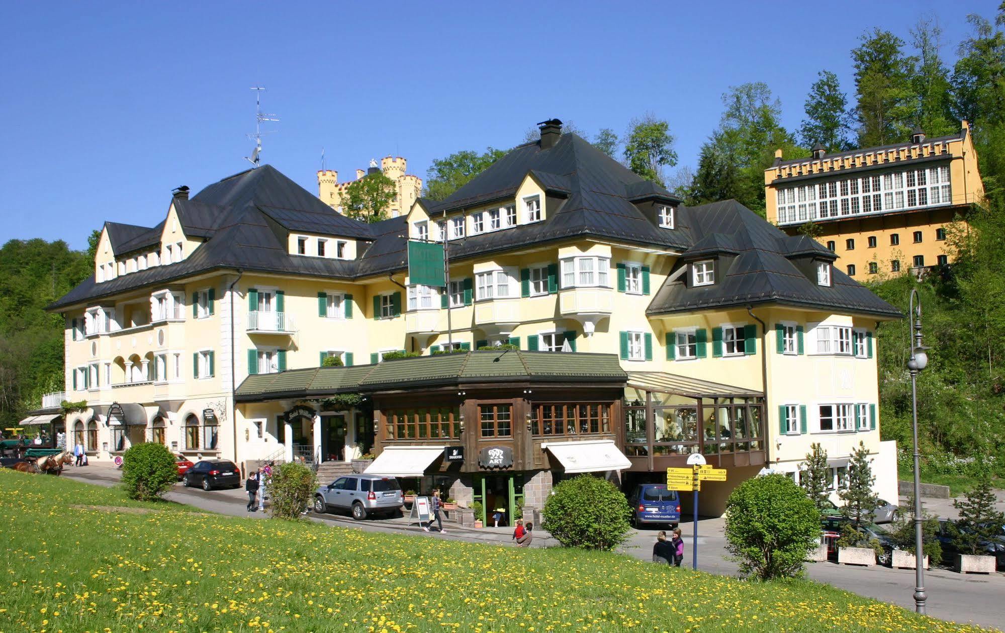 Hotel Müller Hohenschwangau Exterior foto